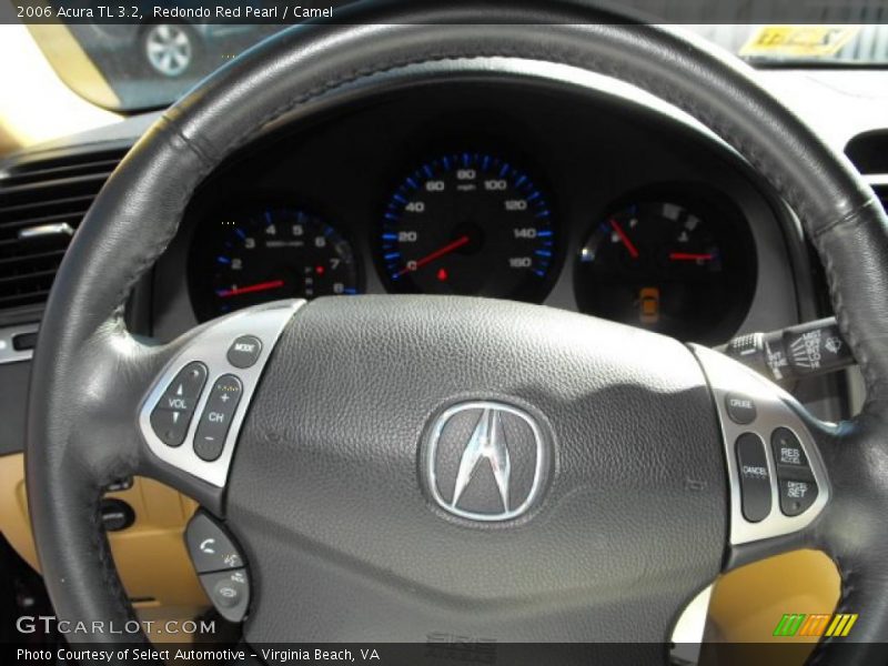 Redondo Red Pearl / Camel 2006 Acura TL 3.2