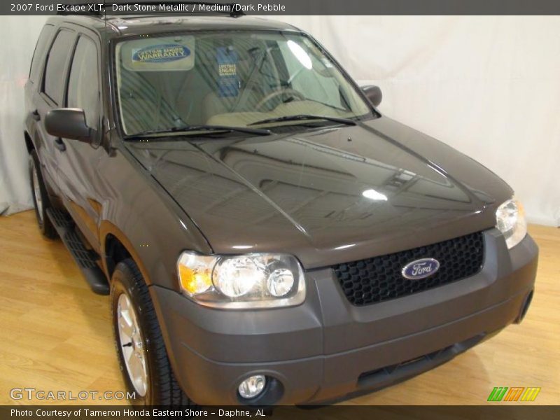 Dark Stone Metallic / Medium/Dark Pebble 2007 Ford Escape XLT