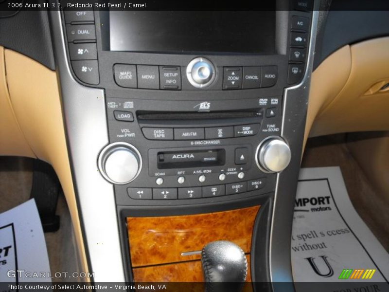 Redondo Red Pearl / Camel 2006 Acura TL 3.2