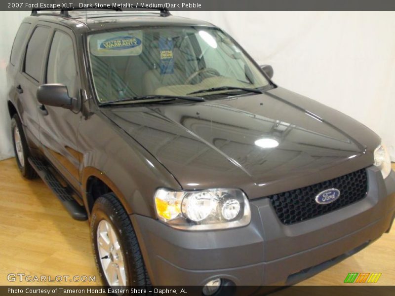 Dark Stone Metallic / Medium/Dark Pebble 2007 Ford Escape XLT