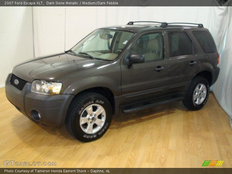 Dark Stone Metallic / Medium/Dark Pebble 2007 Ford Escape XLT