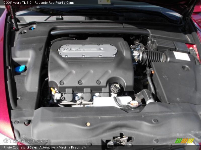 Redondo Red Pearl / Camel 2006 Acura TL 3.2