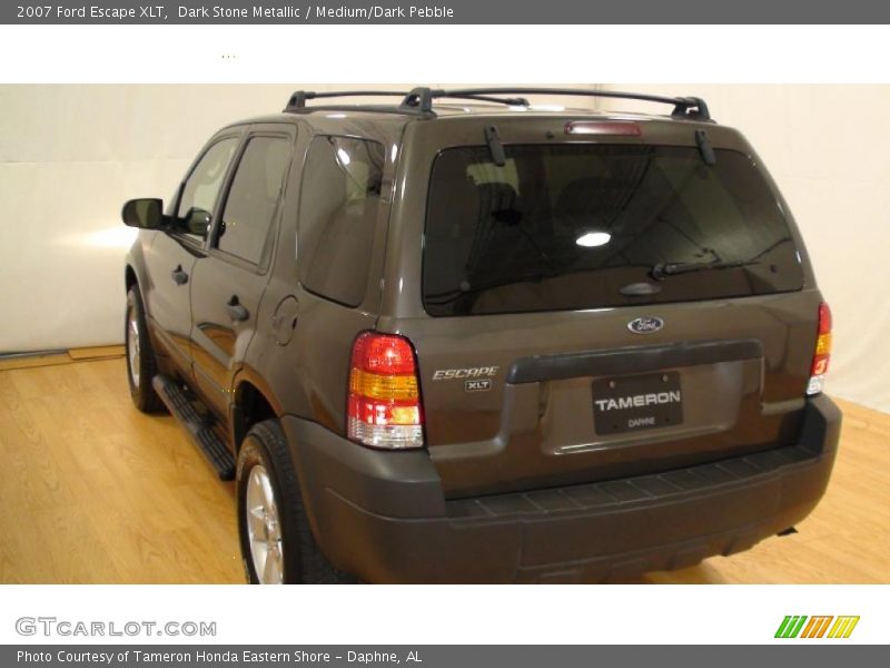 Dark Stone Metallic / Medium/Dark Pebble 2007 Ford Escape XLT