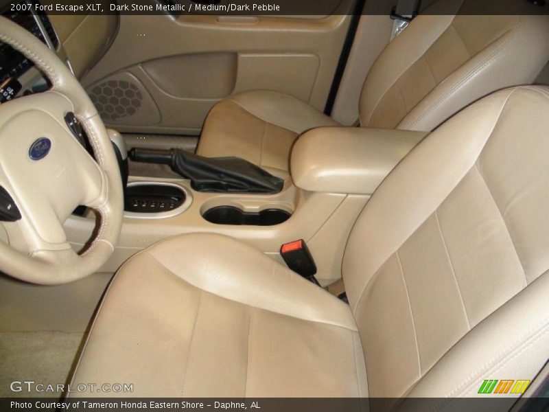 Dark Stone Metallic / Medium/Dark Pebble 2007 Ford Escape XLT
