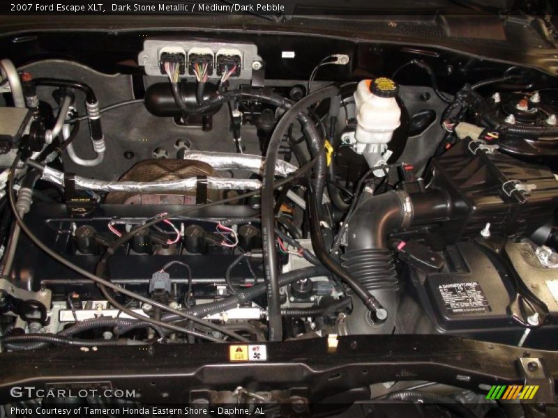 Dark Stone Metallic / Medium/Dark Pebble 2007 Ford Escape XLT