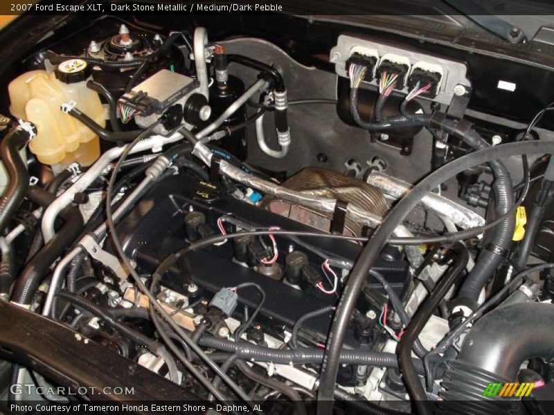Dark Stone Metallic / Medium/Dark Pebble 2007 Ford Escape XLT