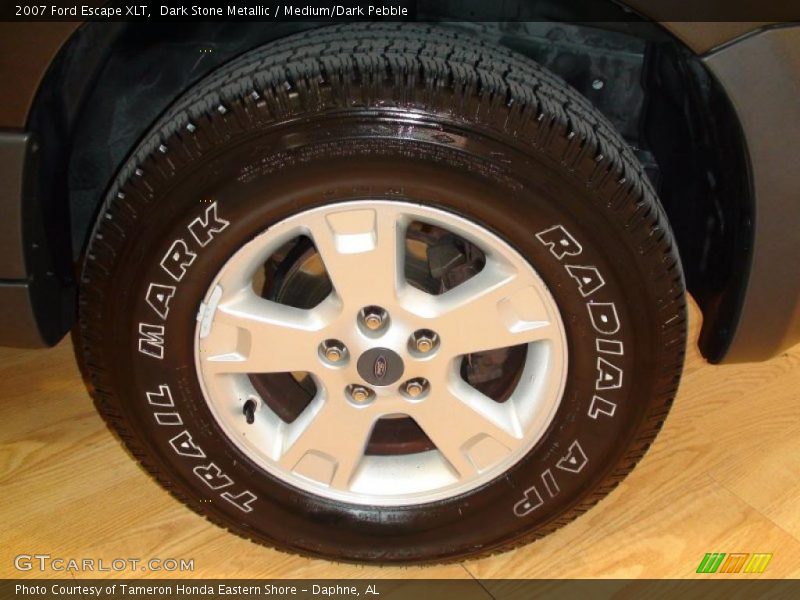 Dark Stone Metallic / Medium/Dark Pebble 2007 Ford Escape XLT