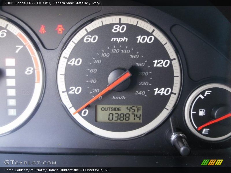 Sahara Sand Metallic / Ivory 2006 Honda CR-V EX 4WD