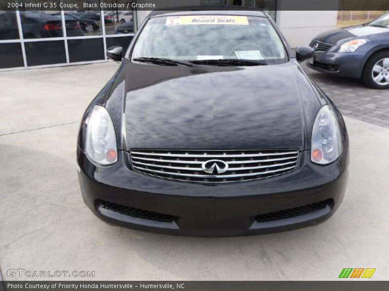 Black Obsidian / Graphite 2004 Infiniti G 35 Coupe