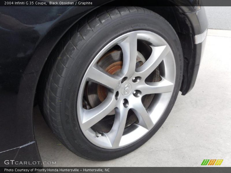 Black Obsidian / Graphite 2004 Infiniti G 35 Coupe