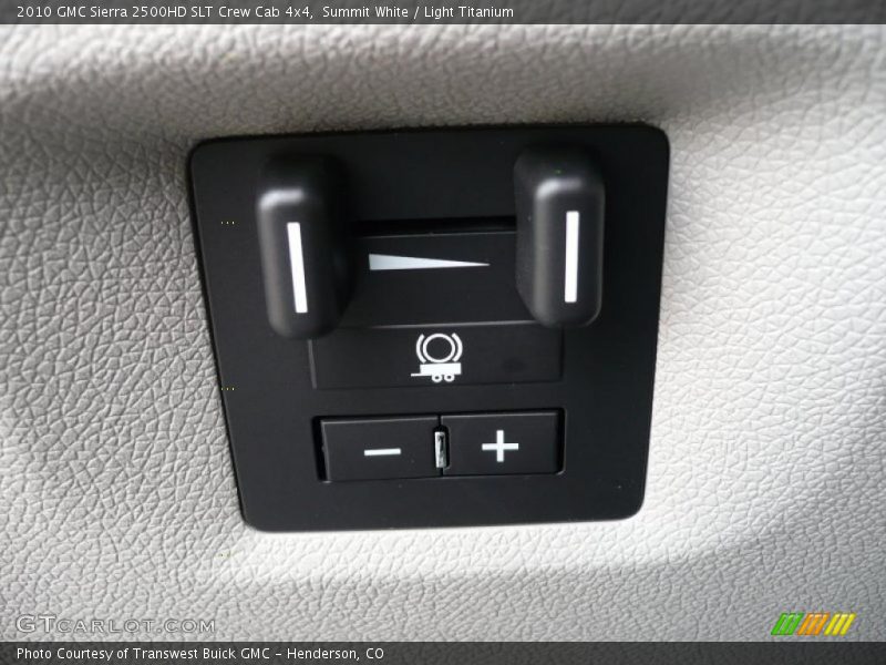 Summit White / Light Titanium 2010 GMC Sierra 2500HD SLT Crew Cab 4x4