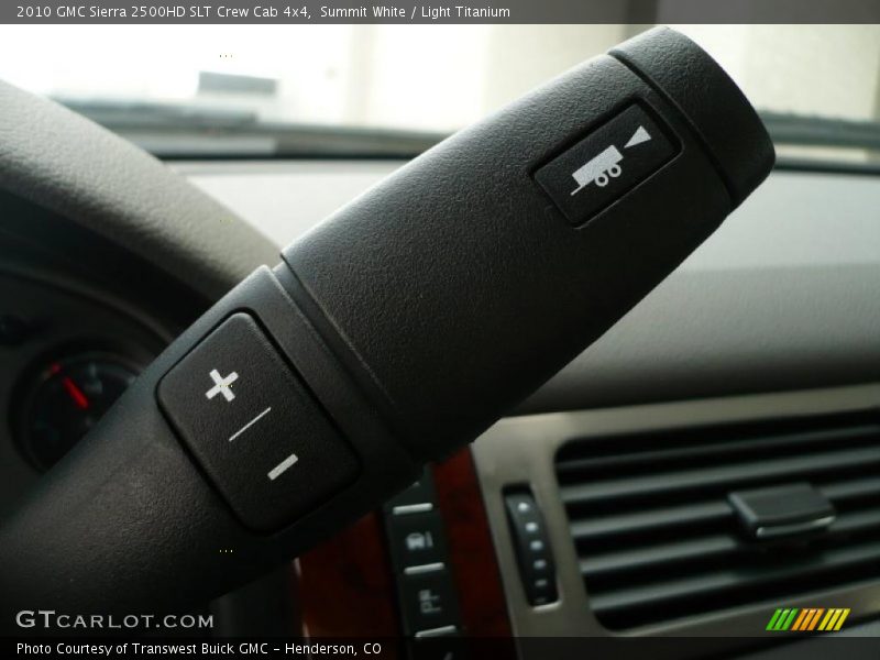 Summit White / Light Titanium 2010 GMC Sierra 2500HD SLT Crew Cab 4x4