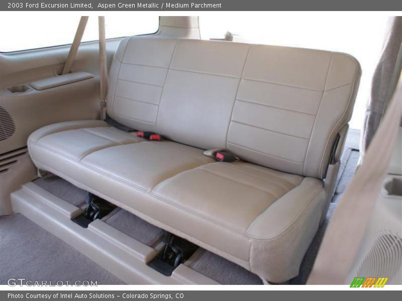 Aspen Green Metallic / Medium Parchment 2003 Ford Excursion Limited