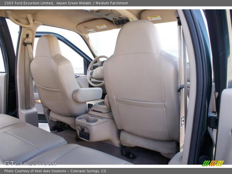 Aspen Green Metallic / Medium Parchment 2003 Ford Excursion Limited