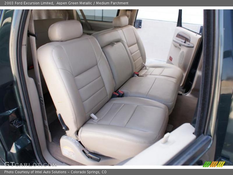 Aspen Green Metallic / Medium Parchment 2003 Ford Excursion Limited