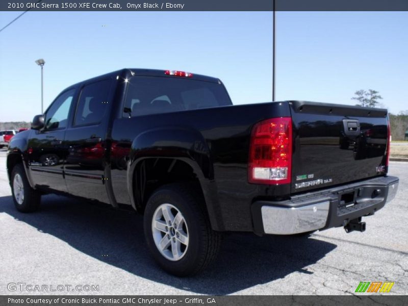 Onyx Black / Ebony 2010 GMC Sierra 1500 XFE Crew Cab