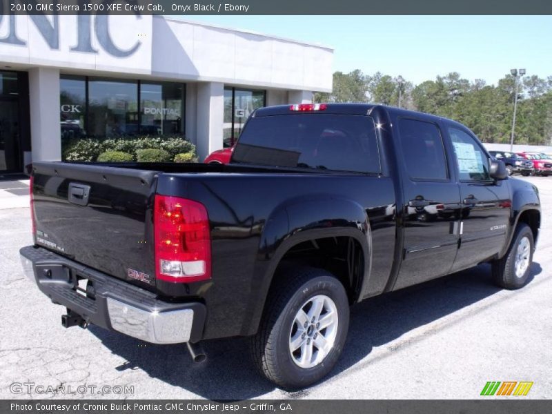 Onyx Black / Ebony 2010 GMC Sierra 1500 XFE Crew Cab