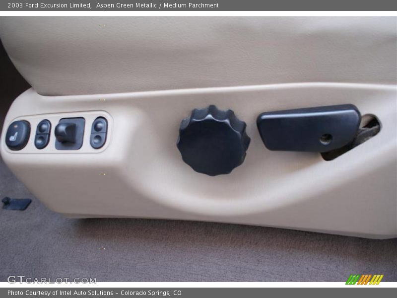 Aspen Green Metallic / Medium Parchment 2003 Ford Excursion Limited