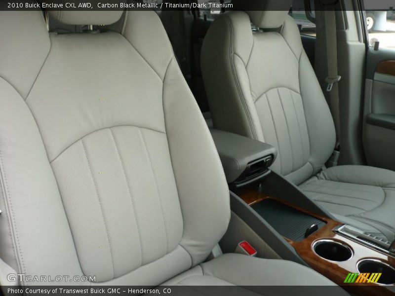 Carbon Black Metallic / Titanium/Dark Titanium 2010 Buick Enclave CXL AWD