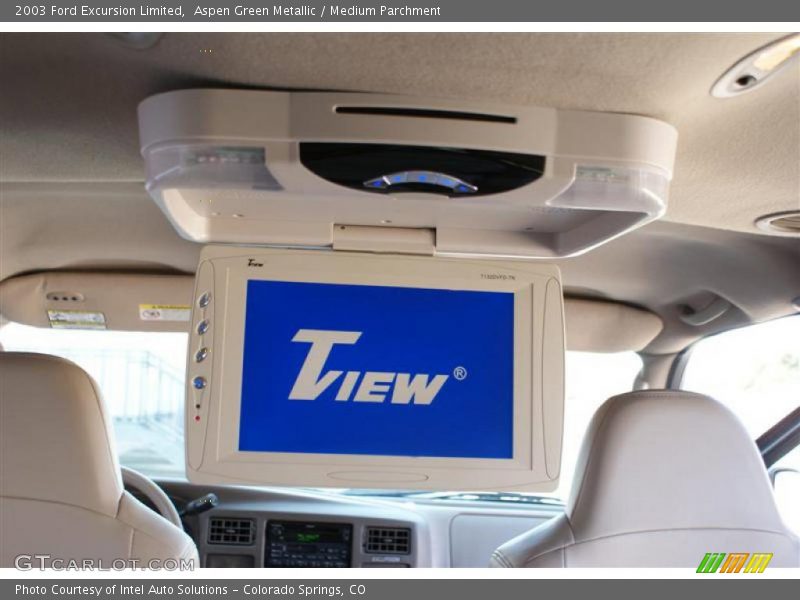 Aspen Green Metallic / Medium Parchment 2003 Ford Excursion Limited