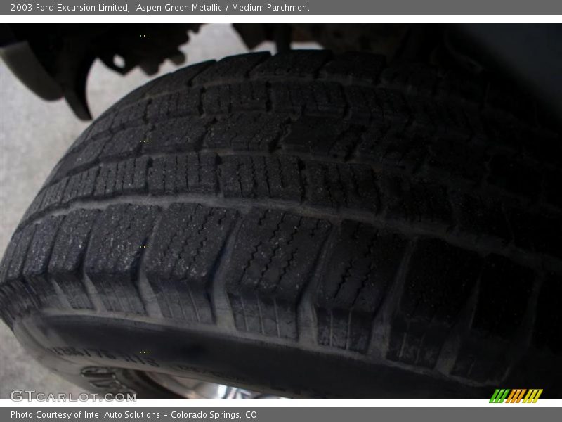 Aspen Green Metallic / Medium Parchment 2003 Ford Excursion Limited