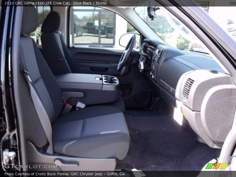 Onyx Black / Ebony 2010 GMC Sierra 1500 XFE Crew Cab