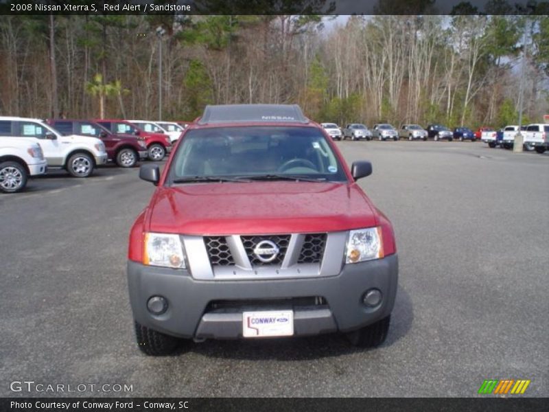 Red Alert / Sandstone 2008 Nissan Xterra S