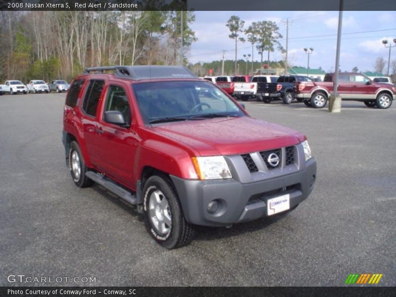 Red Alert / Sandstone 2008 Nissan Xterra S