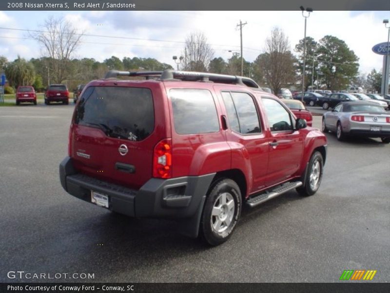 Red Alert / Sandstone 2008 Nissan Xterra S