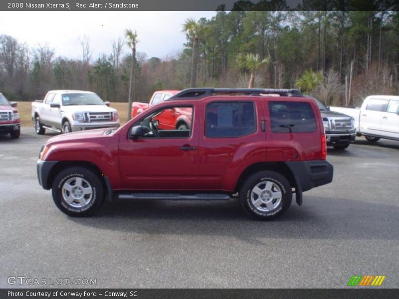 Red Alert / Sandstone 2008 Nissan Xterra S