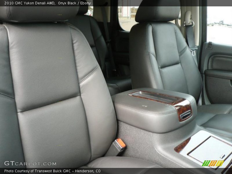 Onyx Black / Ebony 2010 GMC Yukon Denali AWD