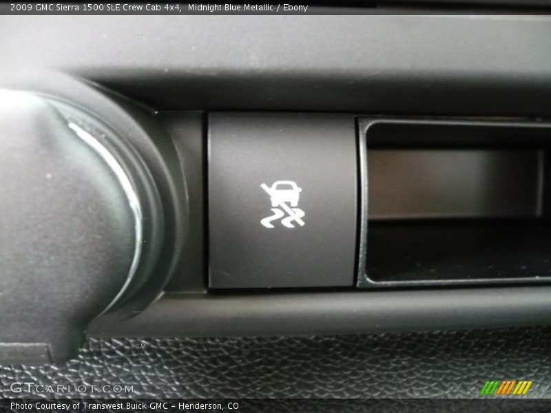 Midnight Blue Metallic / Ebony 2009 GMC Sierra 1500 SLE Crew Cab 4x4
