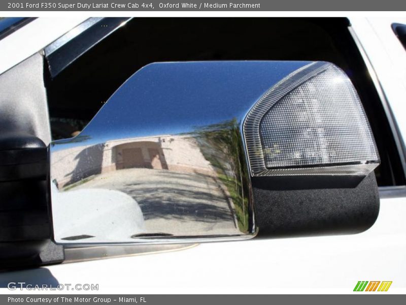 Oxford White / Medium Parchment 2001 Ford F350 Super Duty Lariat Crew Cab 4x4