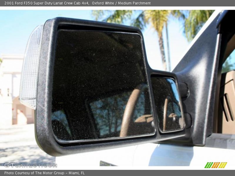 Oxford White / Medium Parchment 2001 Ford F350 Super Duty Lariat Crew Cab 4x4