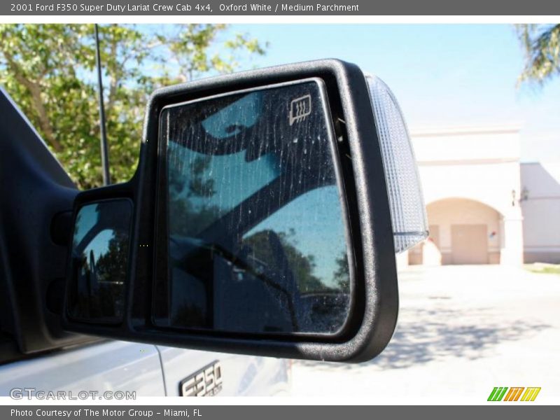 Oxford White / Medium Parchment 2001 Ford F350 Super Duty Lariat Crew Cab 4x4