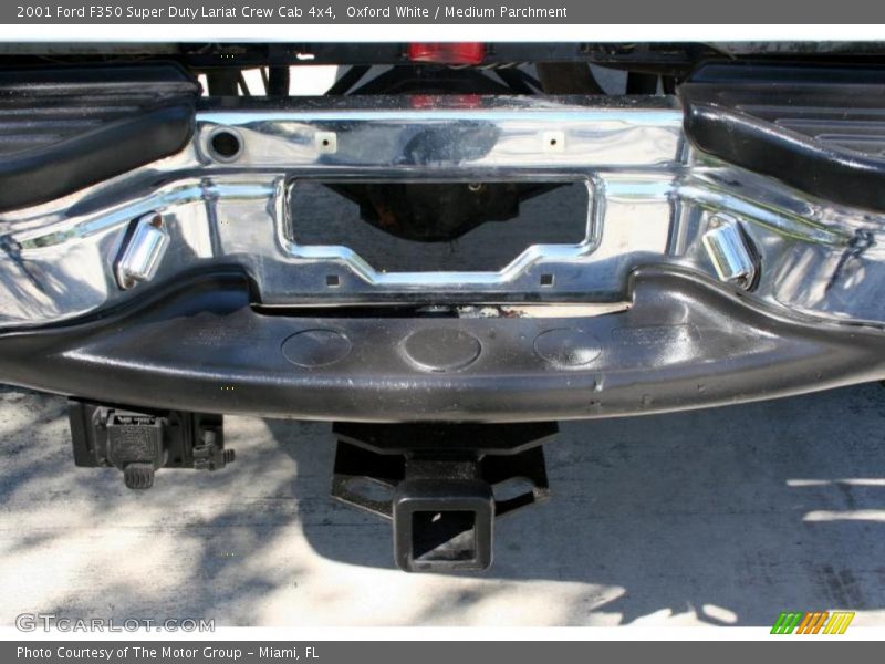 Oxford White / Medium Parchment 2001 Ford F350 Super Duty Lariat Crew Cab 4x4