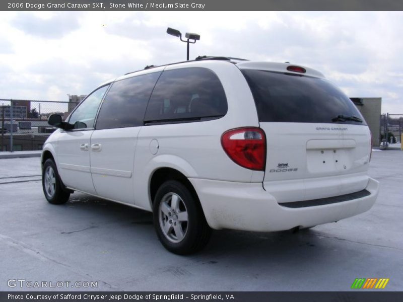 Stone White / Medium Slate Gray 2006 Dodge Grand Caravan SXT