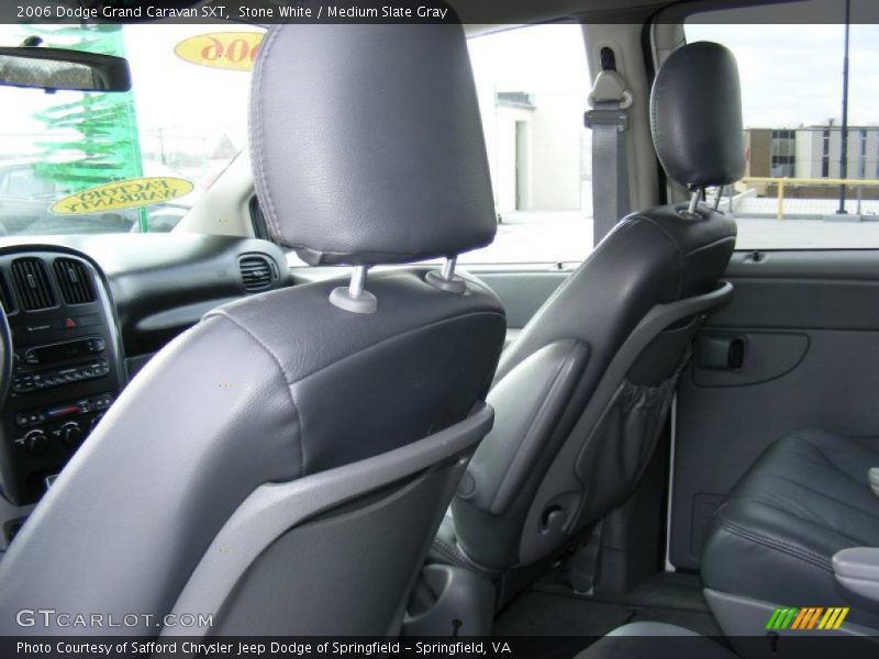 Stone White / Medium Slate Gray 2006 Dodge Grand Caravan SXT