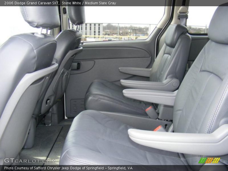 Stone White / Medium Slate Gray 2006 Dodge Grand Caravan SXT