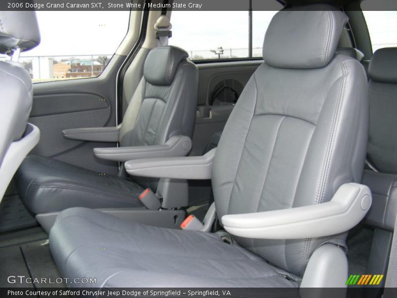 Stone White / Medium Slate Gray 2006 Dodge Grand Caravan SXT