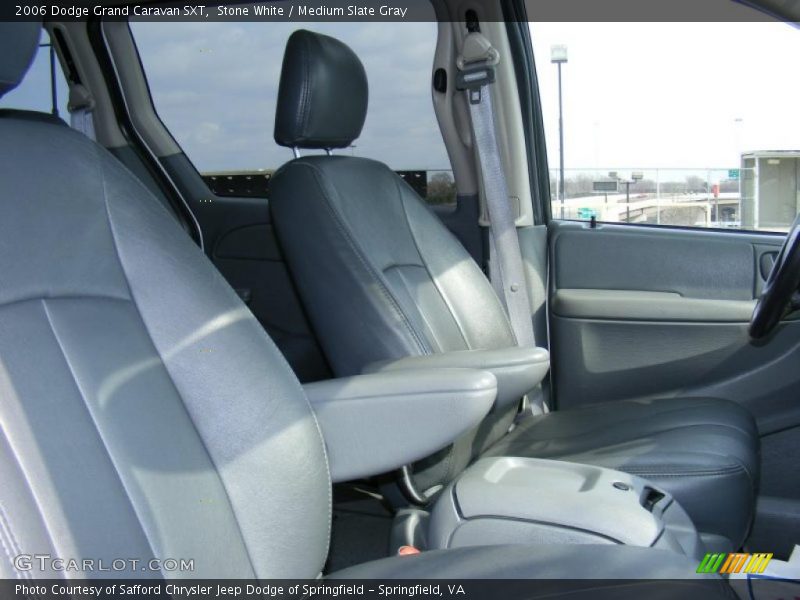 Stone White / Medium Slate Gray 2006 Dodge Grand Caravan SXT