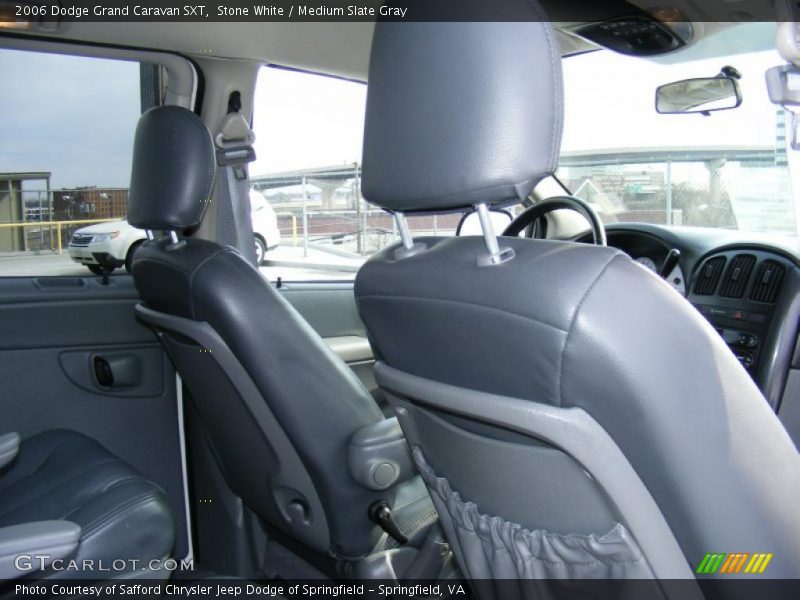 Stone White / Medium Slate Gray 2006 Dodge Grand Caravan SXT