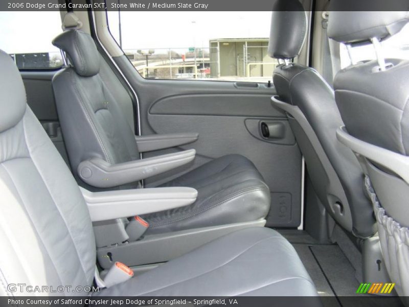 Stone White / Medium Slate Gray 2006 Dodge Grand Caravan SXT