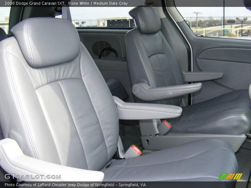 Stone White / Medium Slate Gray 2006 Dodge Grand Caravan SXT