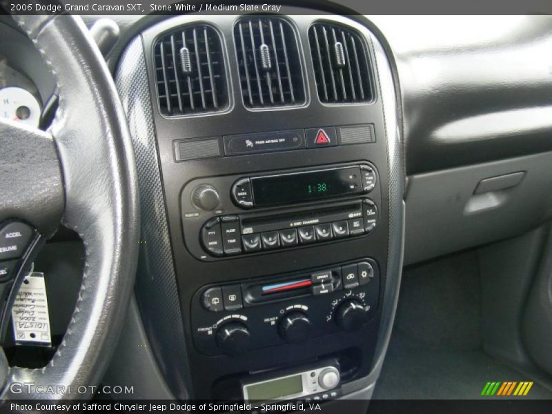 Stone White / Medium Slate Gray 2006 Dodge Grand Caravan SXT