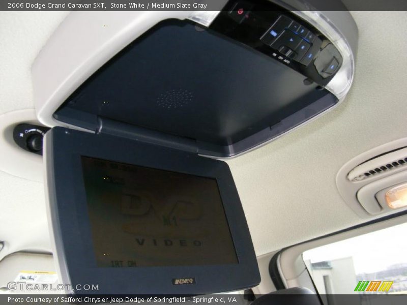 Stone White / Medium Slate Gray 2006 Dodge Grand Caravan SXT