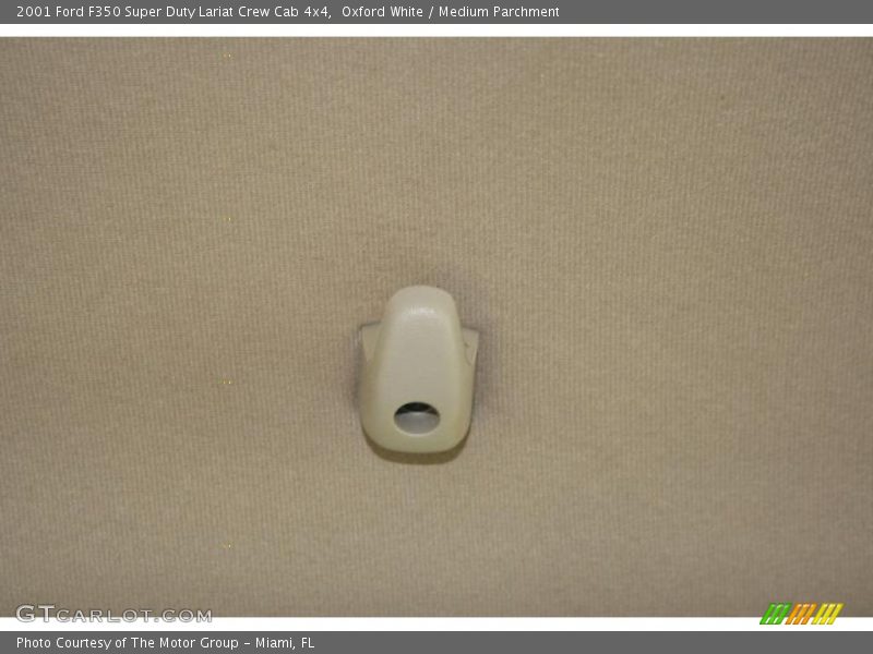 Oxford White / Medium Parchment 2001 Ford F350 Super Duty Lariat Crew Cab 4x4