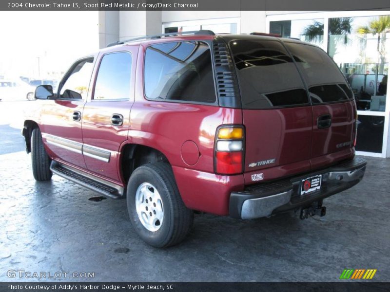Sport Red Metallic / Gray/Dark Charcoal 2004 Chevrolet Tahoe LS