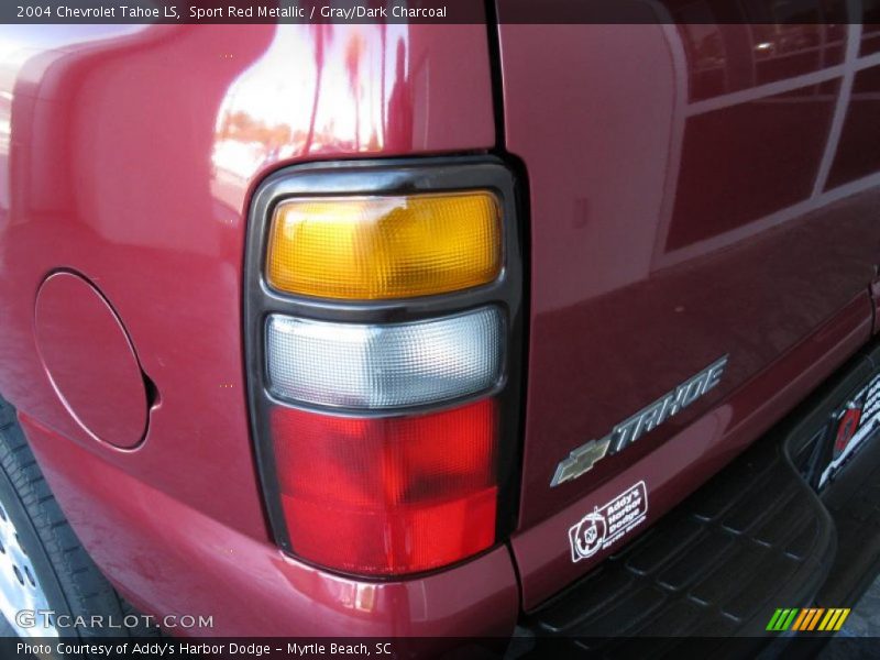 Sport Red Metallic / Gray/Dark Charcoal 2004 Chevrolet Tahoe LS