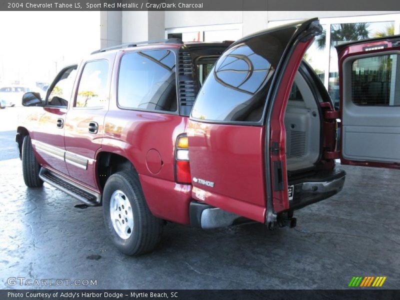 Sport Red Metallic / Gray/Dark Charcoal 2004 Chevrolet Tahoe LS